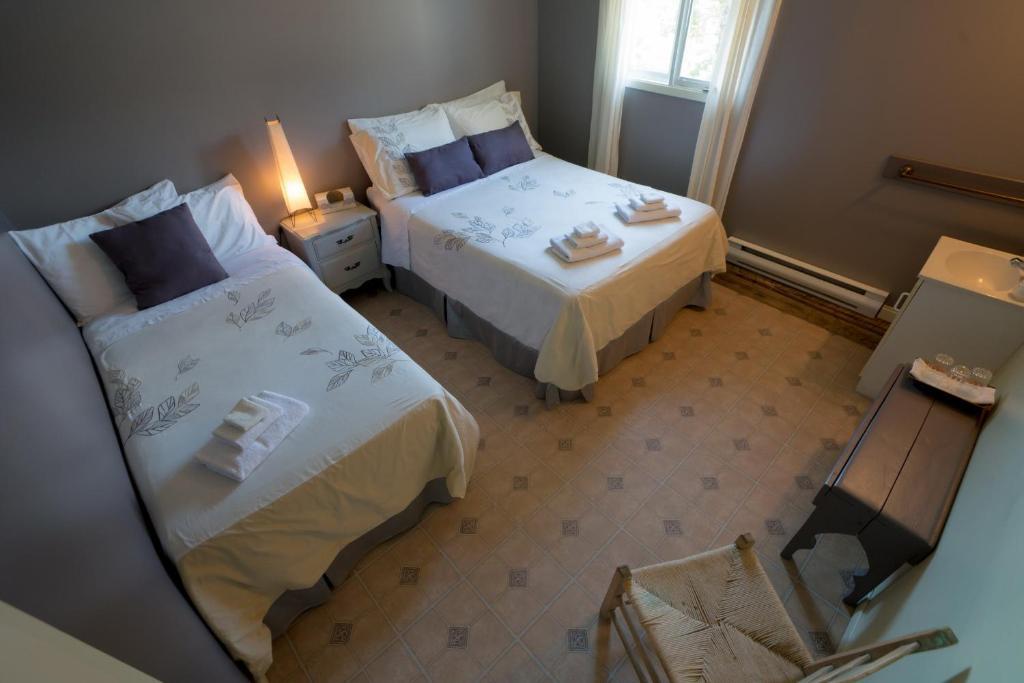 Hotel Le Goeland Tadoussac Zimmer foto